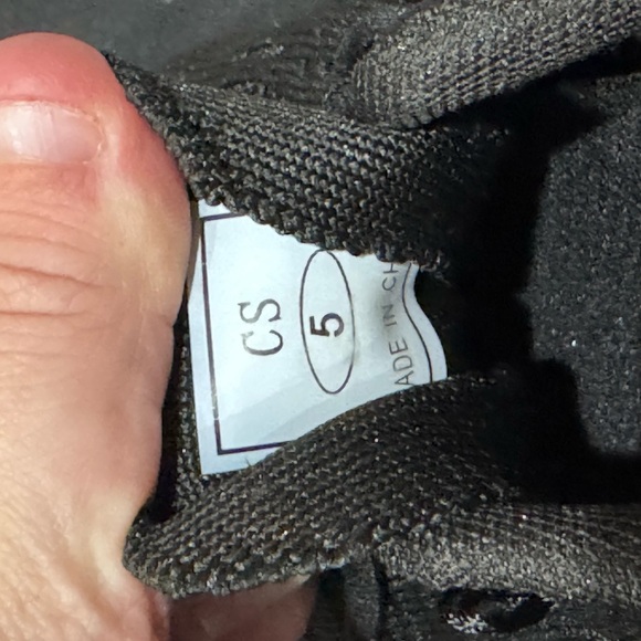 Black and White Cheerleading Sneakers - Picture 3 of 3